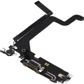 Charging Port Flex Cable For iPhone 14 Pro Max (Used OEM Pull) (Gold)
