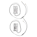 Antenna Flex Cable For PlayStation 5 (400DR / 400ER) (1000 / 1100) (Black)