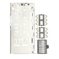 Sim Card Reader For Samsung Galaxy A11 (A115 / 2020) / A13 (A135 / 2022) / A13 5G (A136 / 2021) (4 Piece Set)
