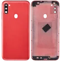 Back Cover With Camera Lens For Samsung Galaxy A11 (A115 / 2020) (International Version) (Aftermarket Plus) (Red)