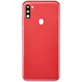 Back Cover With Camera Lens For Samsung Galaxy A11 (A115 / 2020) (International Version) (Aftermarket Plus) (Red)