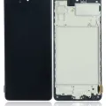 OLED Assembly With Frame For Samsung Galaxy M51 (M515 / 2020) (Aftermarket Plus) (Celestial Black)