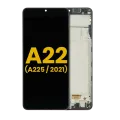 OLED Assembly With Frame For Samsung Galaxy A22 4G (A225 / 2021) (Refurbished) (All Colors)