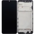 OLED Assembly With Frame For Samsung Galaxy A22 4G (A225 / 2021) (Aftermarket Plus) (All Colors)