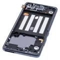 OLED Assembly With Frame For Samsung Galaxy A51 5G (A516 / 2020) (Non-Verizon 5G UW Frame) (6.46") (Aftermarket Plus) (Prism Cube Black)