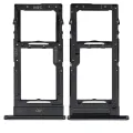 Dual Sim Card Tray For Samsung Galaxy A51 5G (A516 / 2020) (Prism Cube Black)