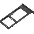 Dual Sim Card Tray For Samsung Galaxy A51 5G (A516 / 2020) (Prism Cube Black)