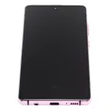 OLED Assembly With Frame For Samsung Galaxy A51 5G (A516 / 2020) (Non-Verizon 5G UW Frame) (6.46") (Aftermarket Plus) (Prism Cube Pink)