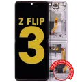 Inner OLED Assembly With Frame For Samsung Galaxy Z Flip 3 5G (US & International) (Refurbished) (Lavender)