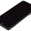 Inner OLED Assembly With Frame For Samsung Galaxy Z Flip 3 5G (US & International) (Refurbished) (Phantom Black)