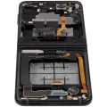 Inner OLED Assembly With Frame For Samsung Galaxy Z Flip 3 5G (US & International) (Refurbished) (Phantom Black)