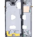 Mid-Frame Housing For Samsung Galaxy Note 10 (Aura White)