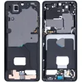Mid-Frame Housing For Samsung Galaxy S21 Ultra (Phantom Black)