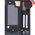 Mid-Frame Housing For Samsung Galaxy A71 5G (A716 / 2020) (US Version) (Prism Cube Black)