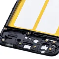 LCD-Frame For Samsung Galaxy A10E (A102 / 2019)