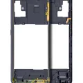 Mid-Frame Housing For Samsung Galaxy A51 4G (A515 / 2019) (Prism Crush Black)