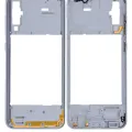 Mid-Frame Housing For Samsung Galaxy A50 (A505 / 2019) (International Version) (Aftermarket Plus) (White)