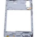 Mid-Frame Housing For Samsung Galaxy A50 (A505 / 2019) (International Version) (Aftermarket Plus) (White)
