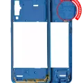 Mid-Frame Housing For Samsung Galaxy A50 (A505 / 2019) (International Version) (Aftermarket Plus) (Blue)