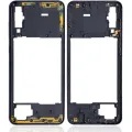 Mid-Frame Housing For Samsung Galaxy A70 (A705 / 2019) (Aftermarket Plus) (Black)