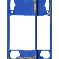 Mid-Frame Housing For Samsung Galaxy A70 (A705 / 2019) (Aftermarket Plus) (Blue)