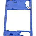 Mid-Frame Housing For Samsung Galaxy A70 (A705 / 2019) (Aftermarket Plus) (Blue)