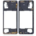 Mid-Frame Housing For Samsung Galaxy A71 (A715 / 2020) ( Aftermarket Plus) (Prism Crush Black)