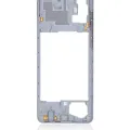 Mid-Frame Housing For Samsung Galaxy A71 (A715 / 2020) (Aftermarket Plus) (Prism Crush Silver)