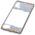 Mid-Frame Housing For Samsung Galaxy A71 (A715 / 2020) (Aftermarket Plus) (Prism Crush Silver)