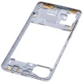 Mid-Frame Housing For Samsung Galaxy A71 (A715 / 2020) (Aftermarket Plus) (Prism Crush Silver)