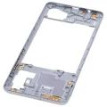 Mid-Frame Housing For Samsung Galaxy A71 (A715 / 2020) (Aftermarket Plus) (Prism Crush Silver)