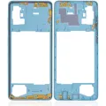Mid-Frame Housing For Samsung Galaxy A71 (A715 / 2020) (Aftermarket Plus) (Prism Crush Blue)