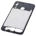 Mid-Frame Housing For Samsung Galaxy A20S (A207 / 2019) (Aftermarket Plus) (Black)