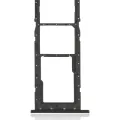 Dual Sim Card Tray For Samsung Galaxy A03S (A037F / 2021) (Black)