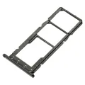 Dual Sim Card Tray For Samsung Galaxy A03S (A037F / 2021) (Black)