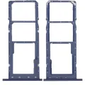 Dual Sim Card Tray For Samsung Galaxy A03S (A037F / 2021) (Blue)