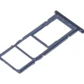 Dual Sim Card Tray For Samsung Galaxy A03S (A037F / 2021) (Blue)