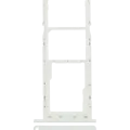 Dual Sim Card Tray For Samsung Galaxy A03S (A037F / 2021) (White)