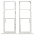 Dual Sim Card Tray For Samsung Galaxy A03S (A037F / 2021) (White)