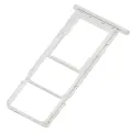 Dual Sim Card Tray For Samsung Galaxy A03S (A037F / 2021) (White)