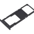 Single Sim Card Tray For Samsung Galaxy A03S (A037F / 2021) (Black)
