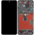OLED Assembly With Frame For Huawei Mate 50 (Genuine OEM) (Black)