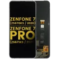 OLED Assembly Without Frame For Asus ZenFone 7 (ZS670KS / 2020) / ZenFone 7 Pro (ZS671KS / 2020) (Refurbished) (Black)