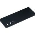 Back Cover Glass With Camera Lens For Samsung Galaxy Z Fold 3 5G (Premium) (Phantom Black)