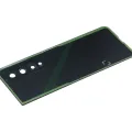 Back Cover Glass With Camera Lens For Samsung Galaxy Z Fold 3 5G (Premium) (Phantom Black)