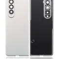 Back Cover Glass With Camera Lens For Samsung Galaxy Z Fold 3 5G (Premium) (Phantom Silver)
