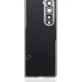 Back Cover Glass With Camera Lens For Samsung Galaxy Z Fold 3 5G (Premium) (Phantom Silver)