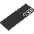 Back Cover Glass With Camera Lens For Samsung Galaxy Z Fold 3 5G (Premium) (Phantom Silver)
