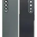 Back Cover Glass With Camera Lens For Samsung Galaxy Z Fold 3 5G (Aftermarket Plus) (Phantom Green)