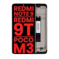 LCD Assembly With Frame Compatible For Xiaomi Redmi Note 9 4G / Redmi 9T / Poco M3 / Redmi 9 Power (Aftermarket Plus) (All Colors)